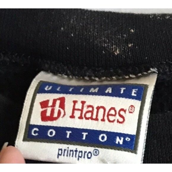 Vintage Hanes Bleach Tie Dye Swirl Crewneck Sweatshirt Custom Upcycle Size 2XL - Picture 3 of 7